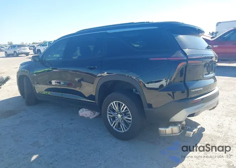 2025 Chevrolet Traverse Fwd Lt из США, поврежденный, VIN 1GNERGRS8SJ203702